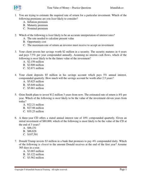 CII R05 exam: FREE practice questions .